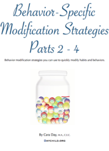 Behavior specific modification strategies part 2 - 4