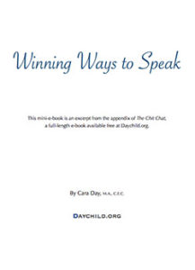 Winning Ways to Speak